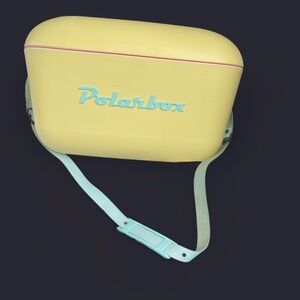 Polarbox Yellow Cooler with Strap